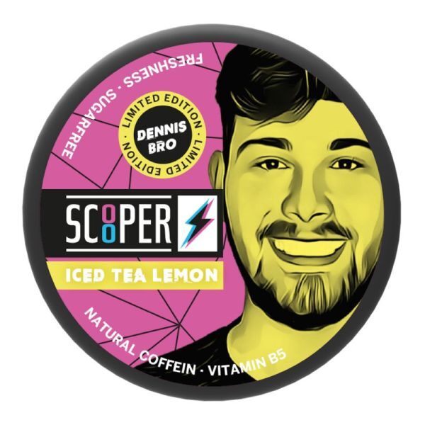 Energy Pouch Scooper Iced Tea Lemon